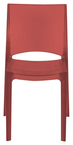 Gruvyer Spider Web Chrome Steel Tubular Legs Side Chairs