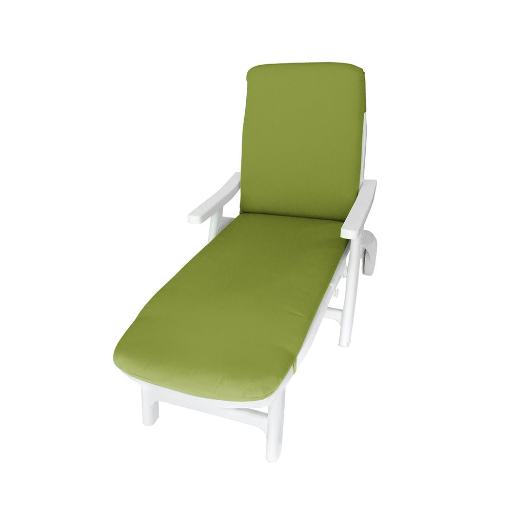 Premiere Sun Chair Lounger with Custom Fit Waterproof Cushion - all made in Italy