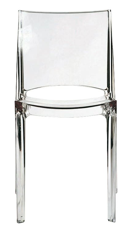 Are the iGap B-Side transparent ghost chairs clear and strong?
